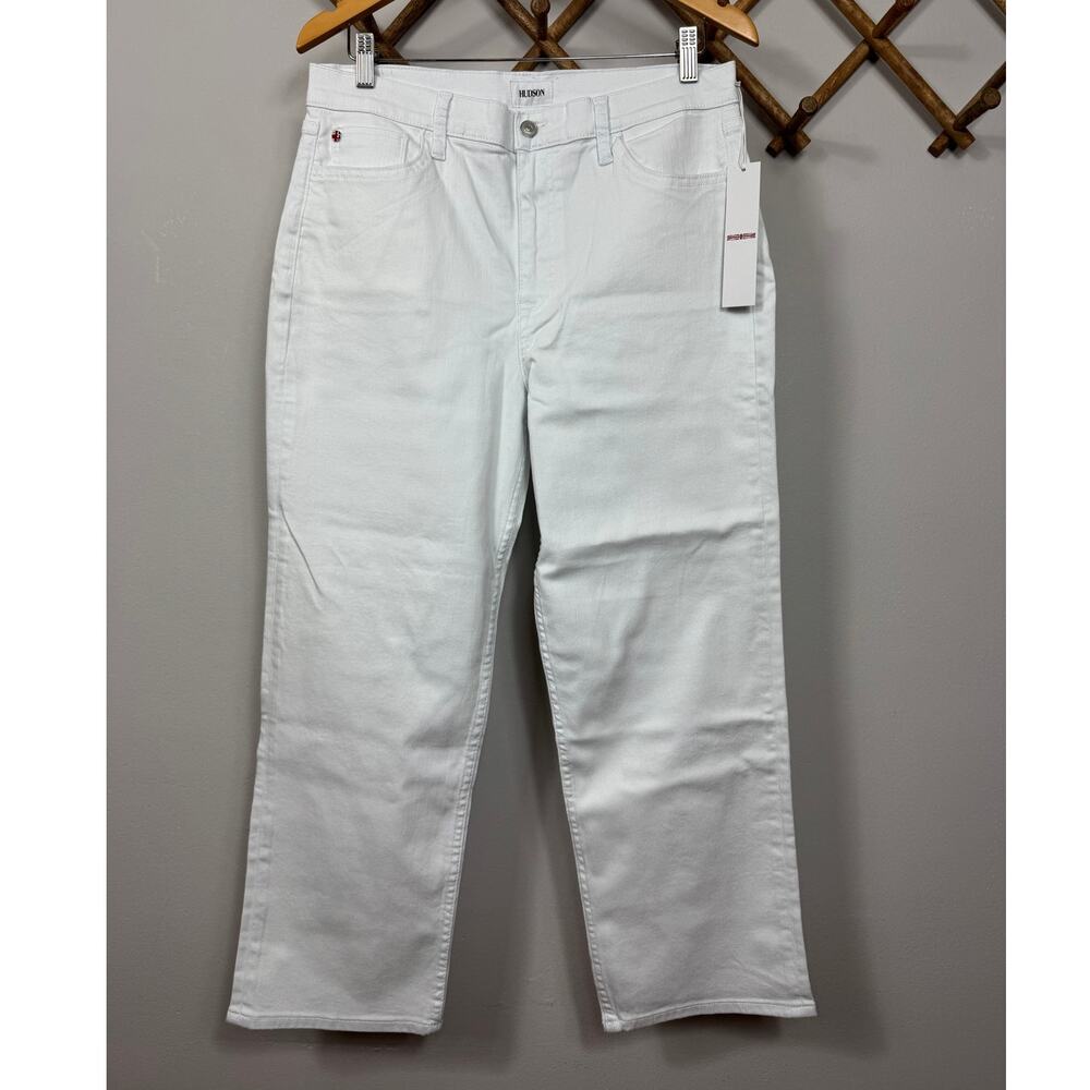 New Hudson Jeans Noa High-Rise Straight Crop Leg Jeans Women's Size 30